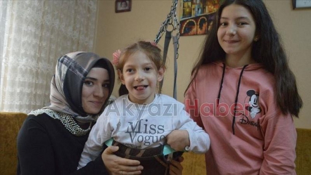 Serebral palsi hastası Nidanın okulu ayağına gidiyor