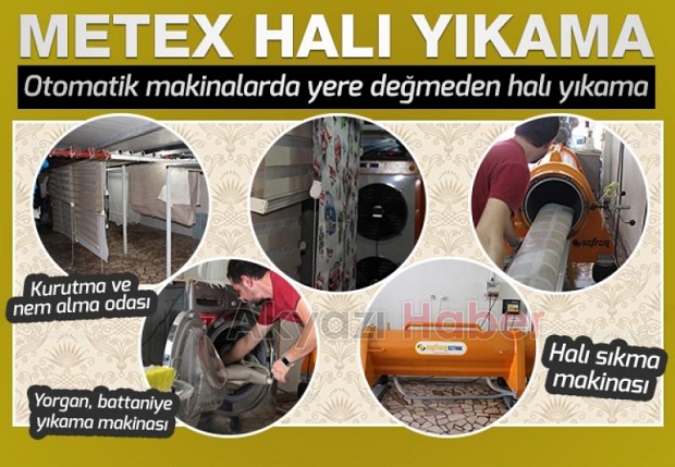 Sevdikleriniz için Tam Otomatik Makinalarda Halı Yıkama