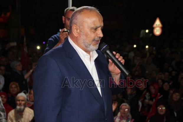 Şevki Yılmaz Demokrasi Nöbetinde Akyazılara Seslendi