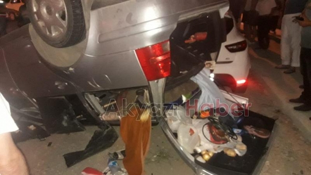 Seyfeler'de büyük kaza 5 yaralı