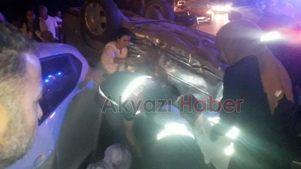 Seyfeler'de büyük kaza 5 yaralı