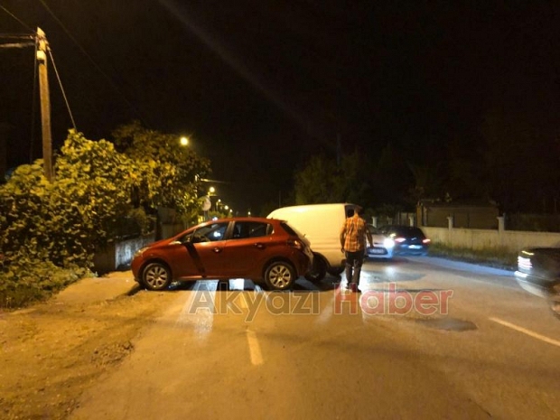 SEYFELER DE TRAFİK KAZASI