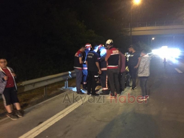 Seyir Halindeki Otomobil Alev Aldı