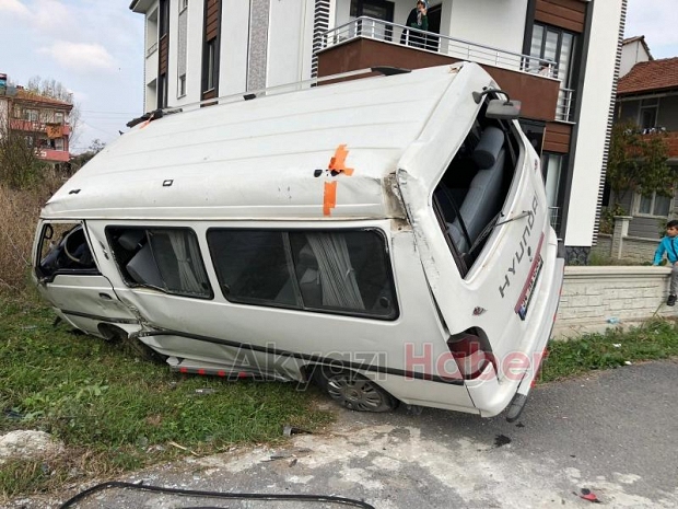 SGM Arka Sokağında Trafik Kazası