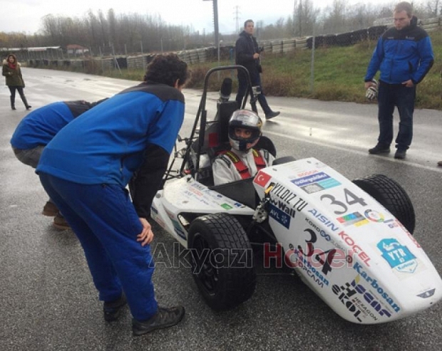 SOFUOĞLU YENİ FORMULA ARACINI TEST ETTİ