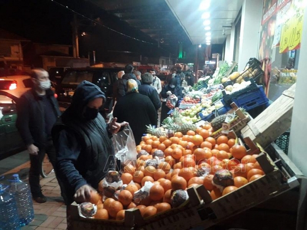 Sokağa çıkma yasaklandı vatandaş fırın ve bakkala koştu