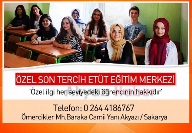 Son Tercih Etüt Eğitim Merkezinden ERKEN KAYIT FIRSATI