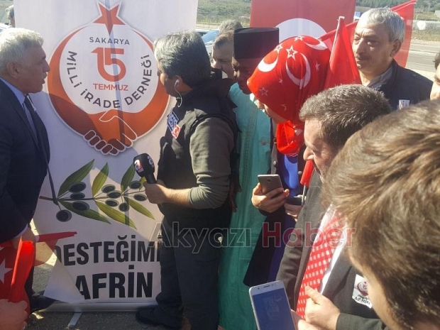 STKlardan Zeytin Dalı Harekatına destek sürüyor 
