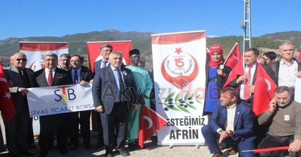 STKlardan Zeytin Dalı Harekatına destek sürüyor 