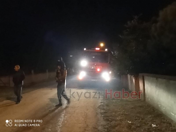 Suriyeli ailenin evinde yangın çıktı