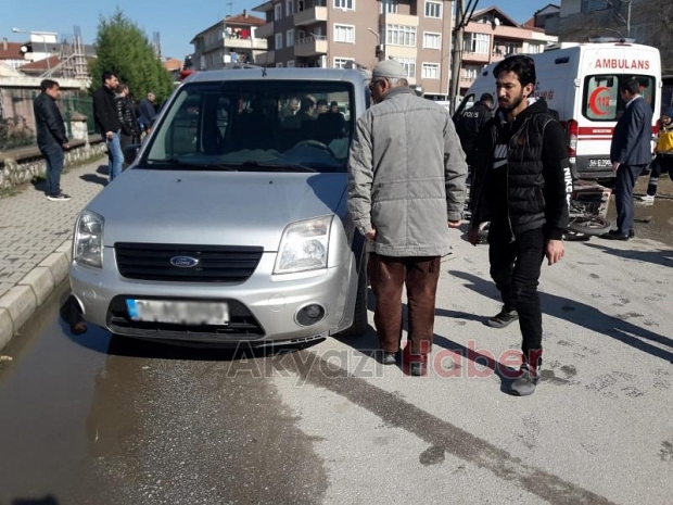 Suriyeli kurye kanlar içinde kaldı