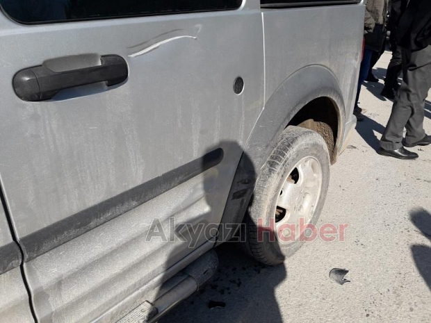 Suriyeli kurye kanlar içinde kaldı