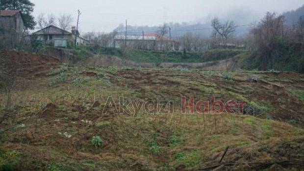 Taşburun da Heyelan