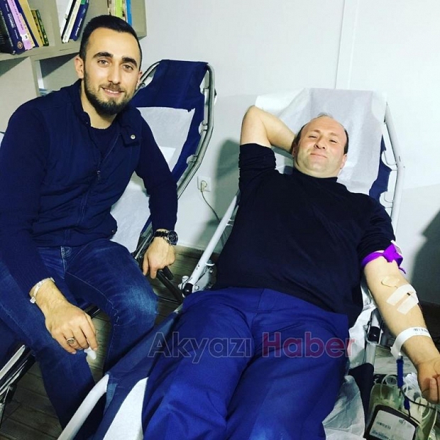 Taşburun Gençlik Kulübünden kan bağışı