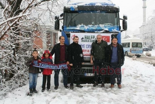 Taşburundan Halep e Yardım
