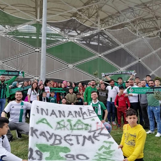 Tatangalar Akyazı Derneği bayan taraftarı unutmadı