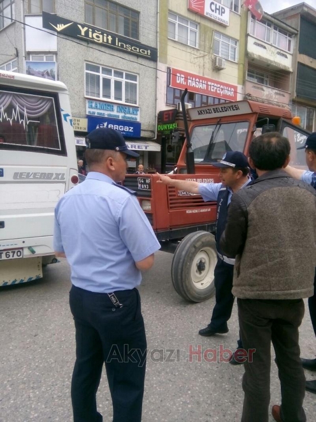 Ters Yöne Giren Araç Kazaya Sebebiyet Verdi