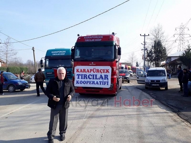Tırcılar’dan Mehmetçik için konvoy