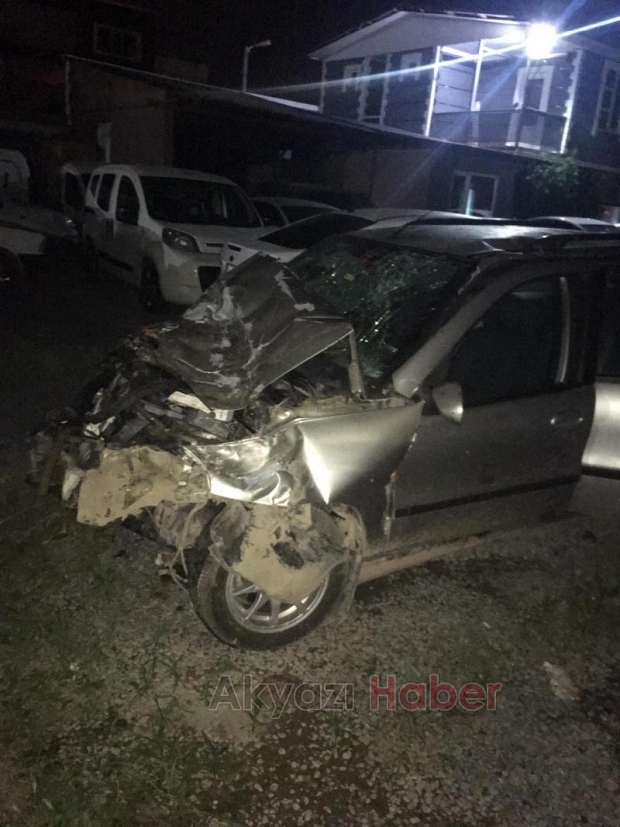 Tırın altına girdi bu araçtan  sağ kurtuldu