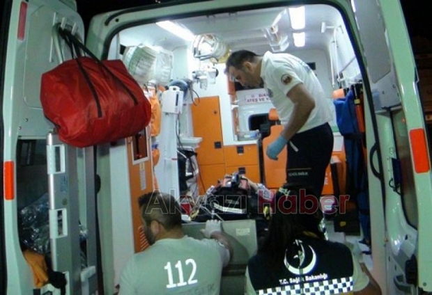 Tırın Altına Giren Otomobil Hurdaya Döndü