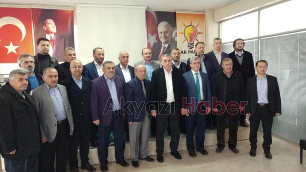 Toçoğlu'ndan Akyazı Ak Partililere ziyaret