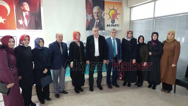 Toçoğlu'ndan Akyazı Ak Partililere ziyaret
