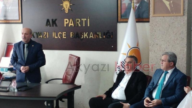 Toçoğlu'ndan Akyazı Ak Partililere ziyaret