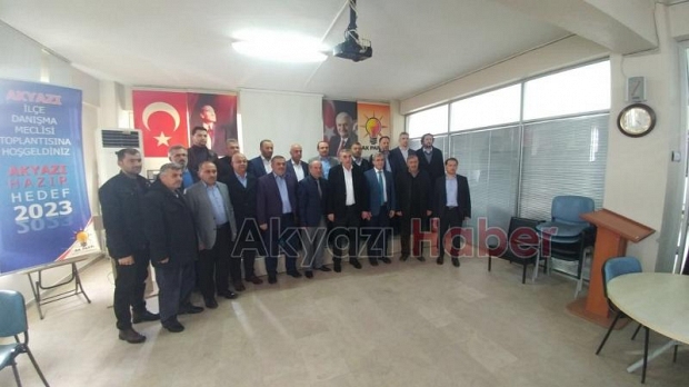 Toçoğlu'ndan Akyazı Ak Partililere ziyaret