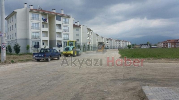 Toki Yolları Sıcak Asfalt İle Buluştu