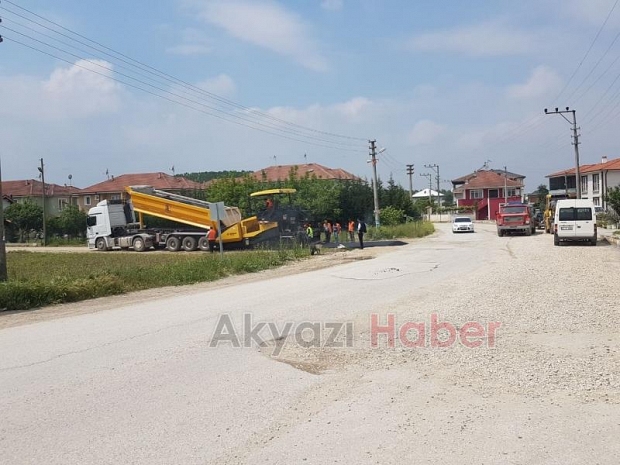 Toki Yolları Sıcak Asfalt İle Buluştu