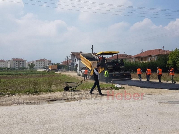 Toki Yolları Sıcak Asfalt İle Buluştu