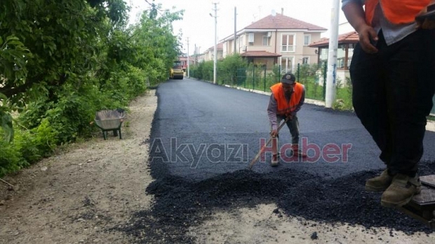 Toki Yolları Sıcak Asfalt İle Buluştu