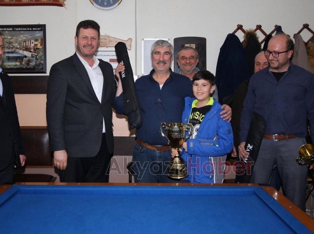 4 Top Bilardo Turnuvası Sonuçlandı