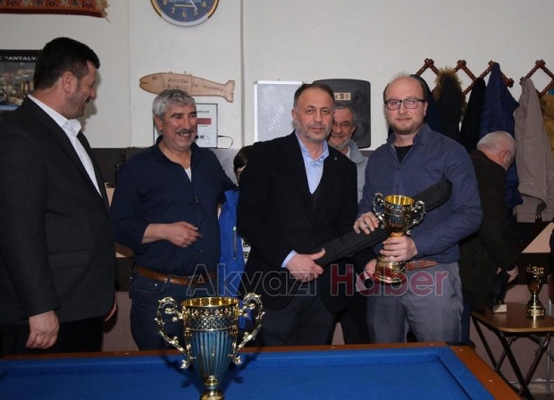 4 Top Bilardo Turnuvası Sonuçlandı
