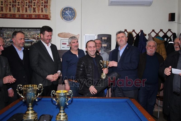 4 Top Bilardo Turnuvası Sonuçlandı