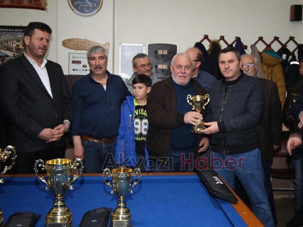 4 Top Bilardo Turnuvası Sonuçlandı
