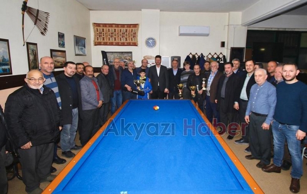 4 Top Bilardo Turnuvası Sonuçlandı