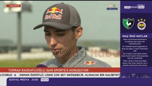 Toprak Razgatlıoğlu Akyazıda Röportaj verdi
