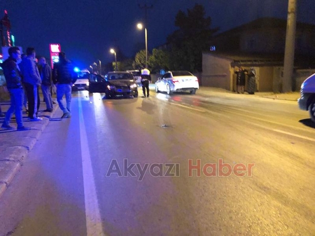 Trafik kazası 1 yaralı