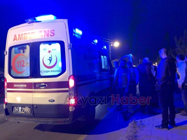 Trafik kazası 1 yaralı
