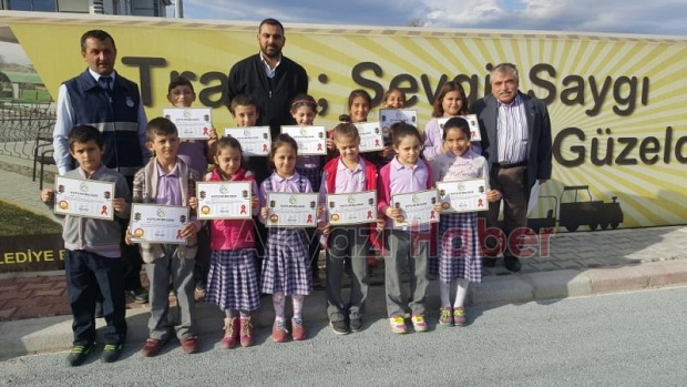 TRAFİK PARKTA EĞİTİMLER DEVAM EDİYOR