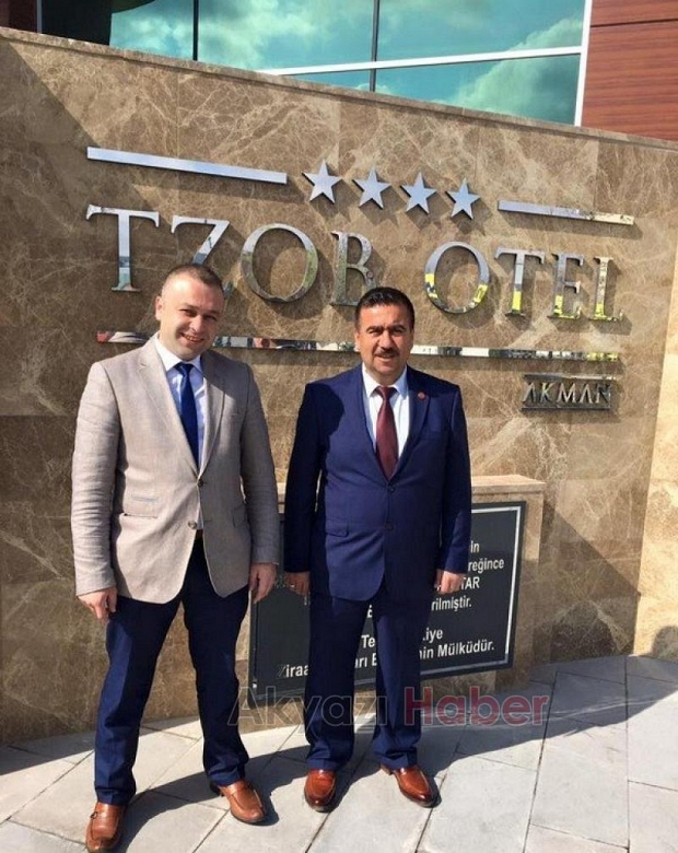 TZOB Başkanı Şemsi Bayraktar Bekir Durmuş u Ağırladı