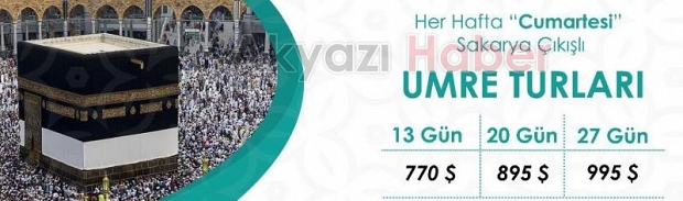 UKBA TURİZM KAMPANYALI UMRE PROGRAMI