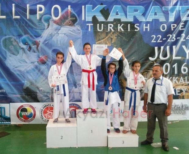 Uluslararası Turnuvadan 1 Altın 2 Gümüş Madalya