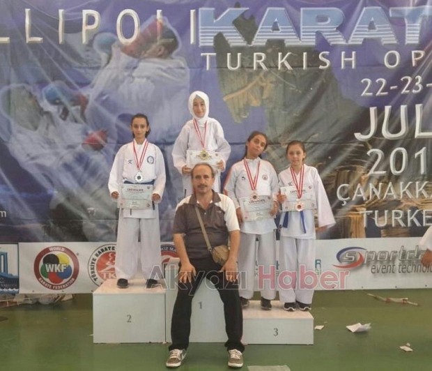 Uluslararası Turnuvadan 1 Altın 2 Gümüş Madalya