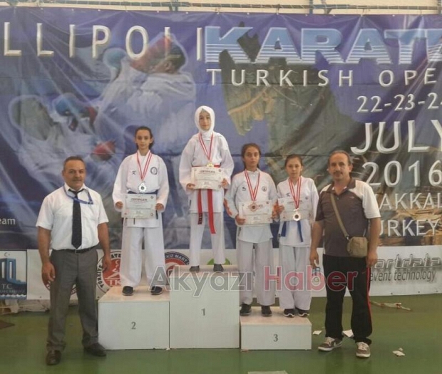 Uluslararası Turnuvadan 1 Altın 2 Gümüş Madalya