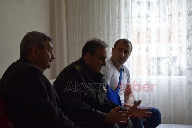 Uzman Çavuş İbrahim Açıkdilli ye Geçmiş Olsun Ziyareti