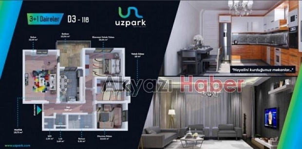 UZPARK Evleri Hızla Yükseliyor