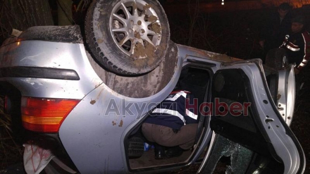 Vakıf Trafik Kazası 1 Yaralı