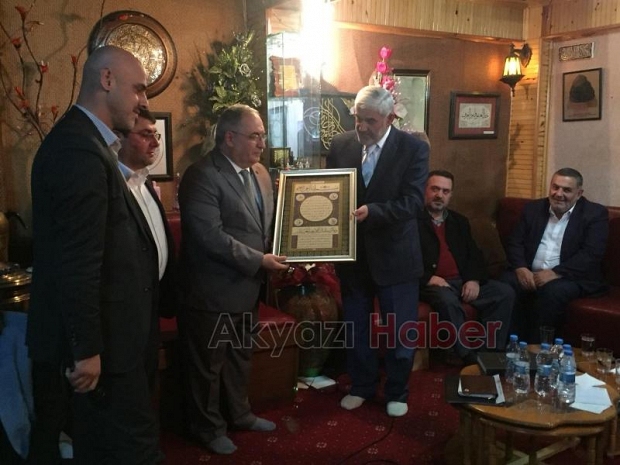 Vali Nayir ve Akyazı Kaymakamı Küçücek te